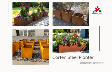 Corten Steel Planters